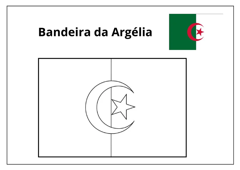 Bandeiras dos paises da copa do mundo 2026 para colorir para imprimir e colorir - imagem 7